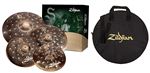 Zildjian S Series Dark 4680 Cymbal Set with Free Cymbal Bag